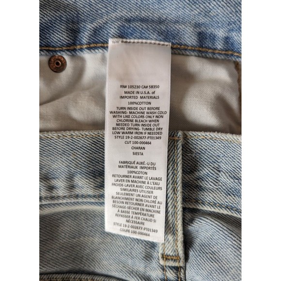 Joie Jeans Womens 28 Charan Step Hem Crop High Waist Straight Cotton Light Blue - Picture 7 of 10